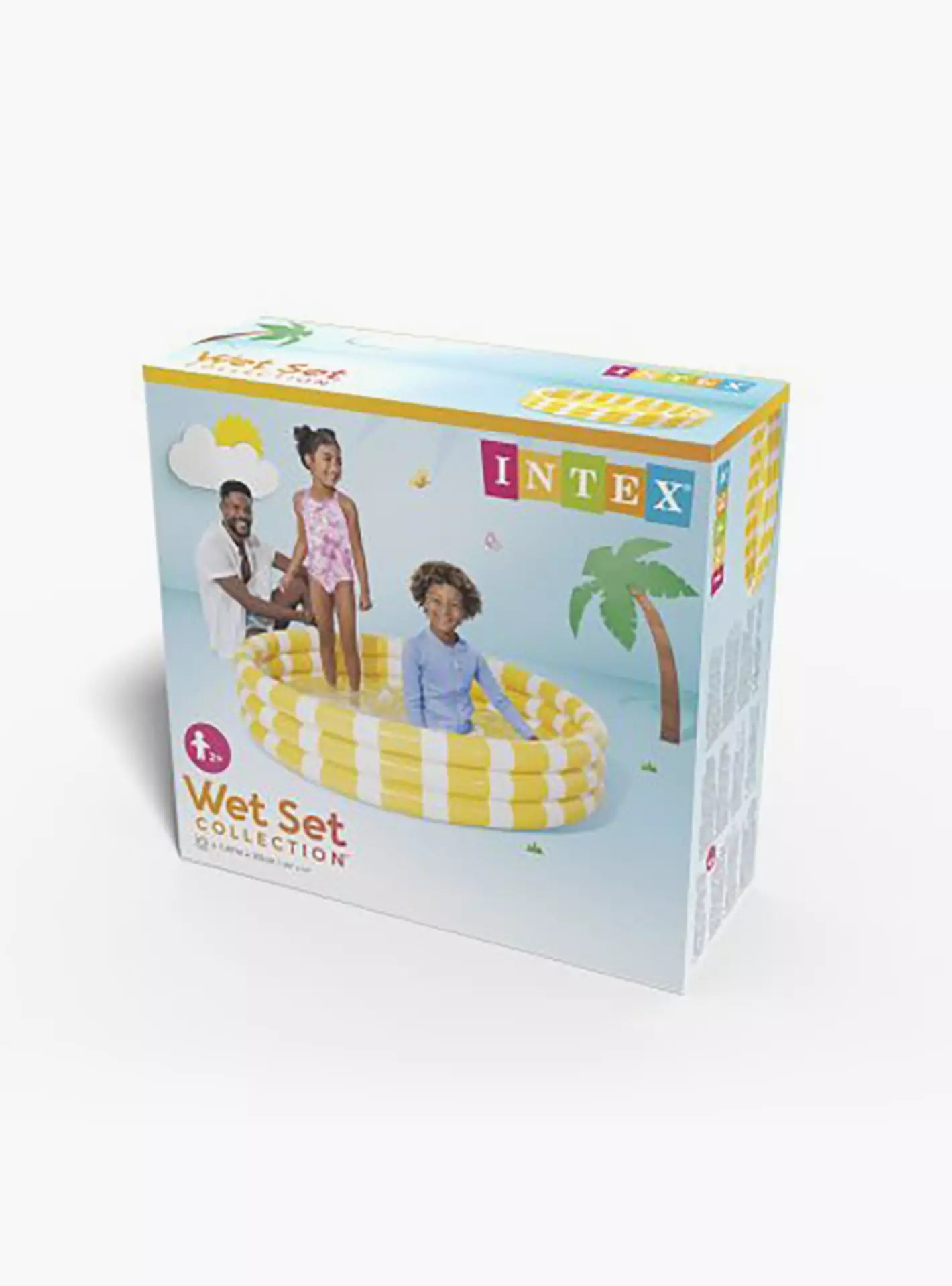 Intex Wet Set Inflatable Kids Swimming Pool – Family Splash Pool 147 x 33cm