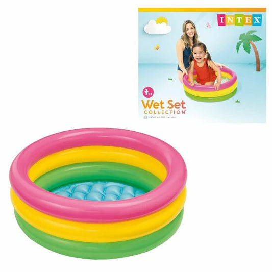 INTEX Sunset Glow Baby Swimming Pool – 2 Feet x 8 Inch