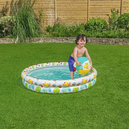 3 in 1 BESTWAY Play Pool 4 Feet with Swim Ring and Ball