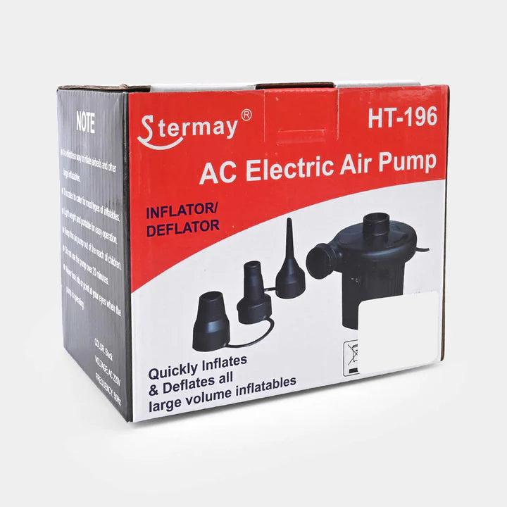 Electric Inflator Air Pump for Inflatable Mattresses, Pool Floats