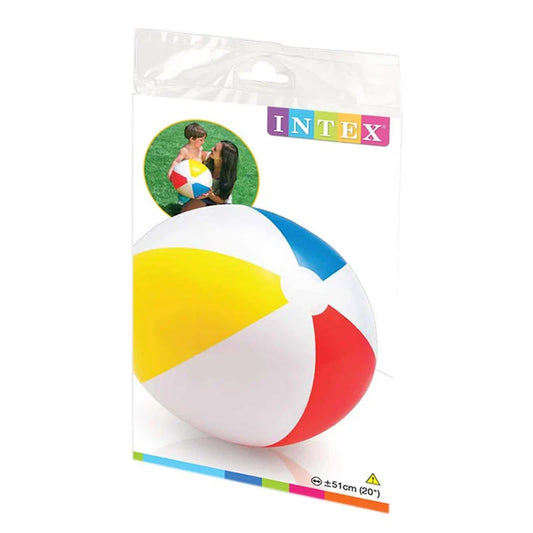 Intex Beach ball Gloosy Panel Ball - 20''