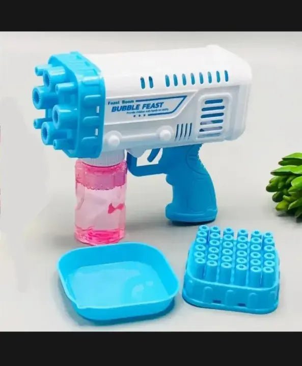 Space Rocket Bazooka Bubble Gun Electric Automatic