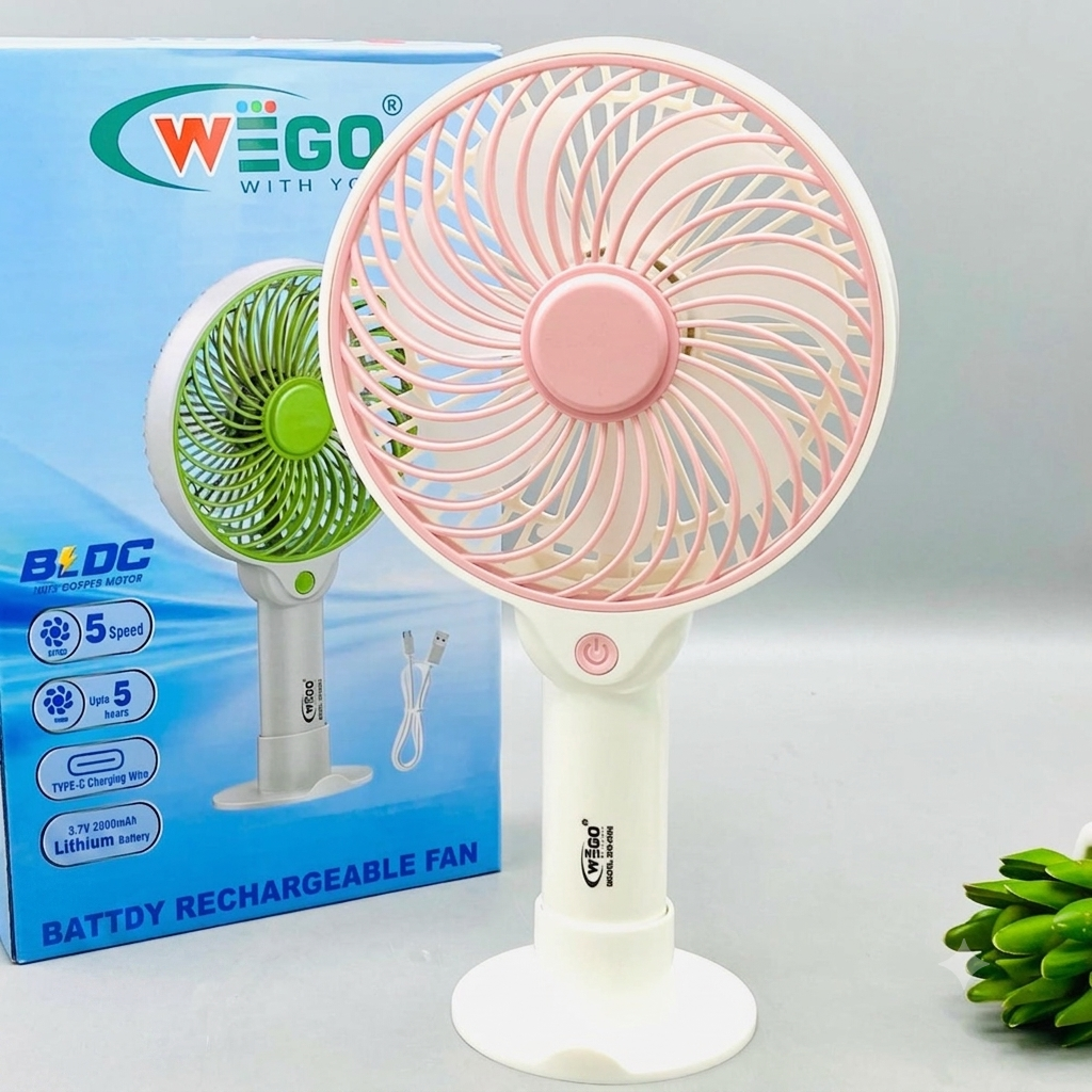 10.5" Handheld & Rechargeable Cooling Fan