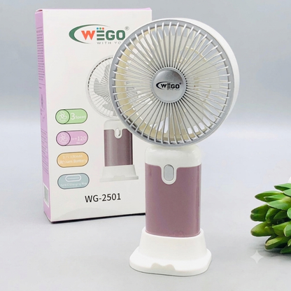 Mini Rechargeable 3 Wind Speed Handheld Fan