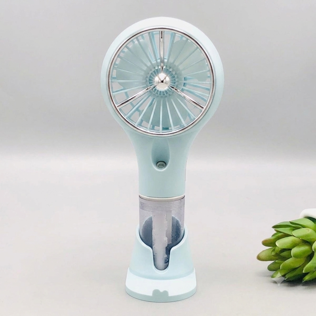8" Rechargeable Aromatherapy Cool Mist Fan