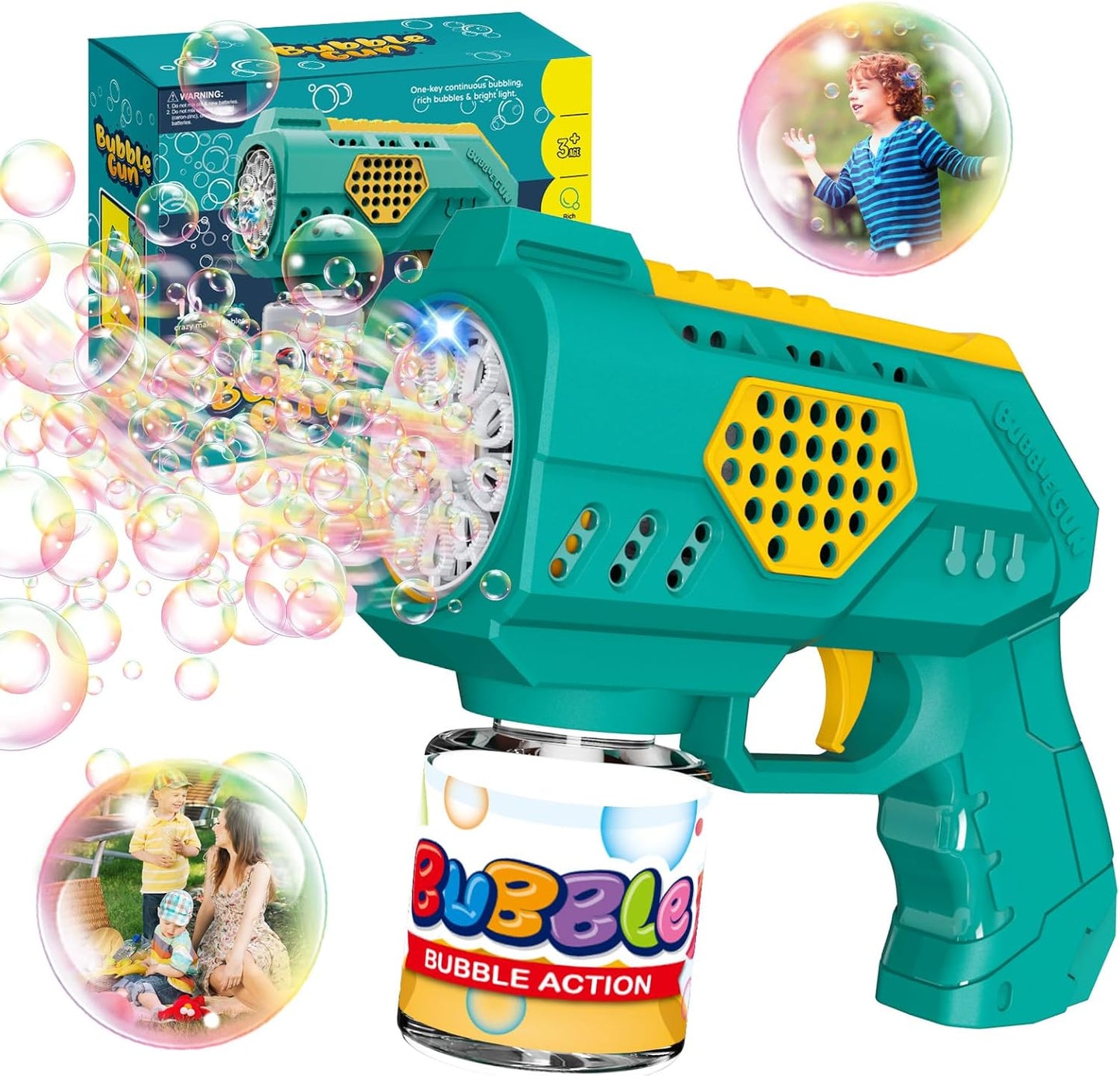 Super Bowl Bubble Gun