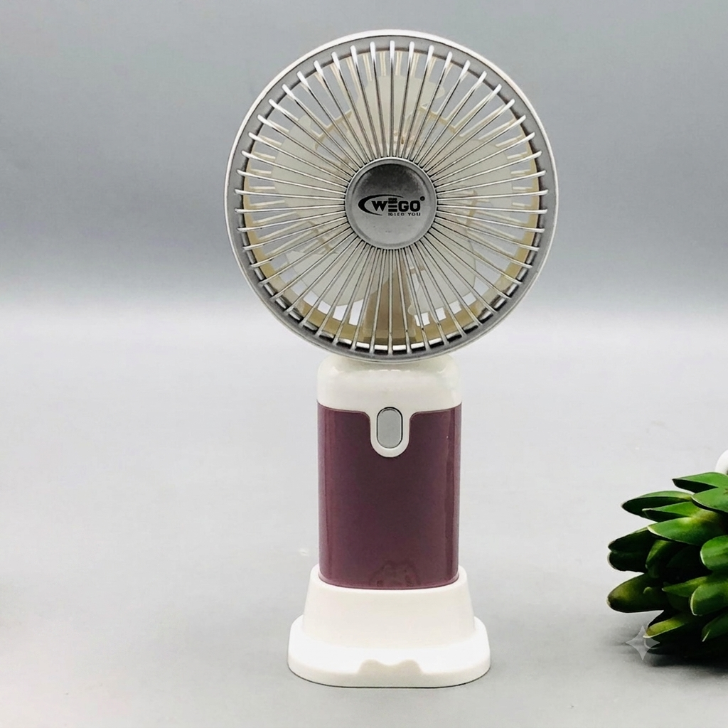 Mini Rechargeable 3 Wind Speed Handheld Fan