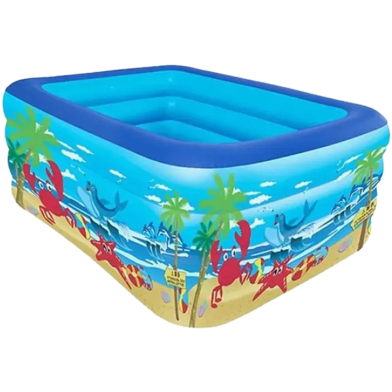 Rectangular Quick Set Inflatable Pool Above Ground Swimming Pool