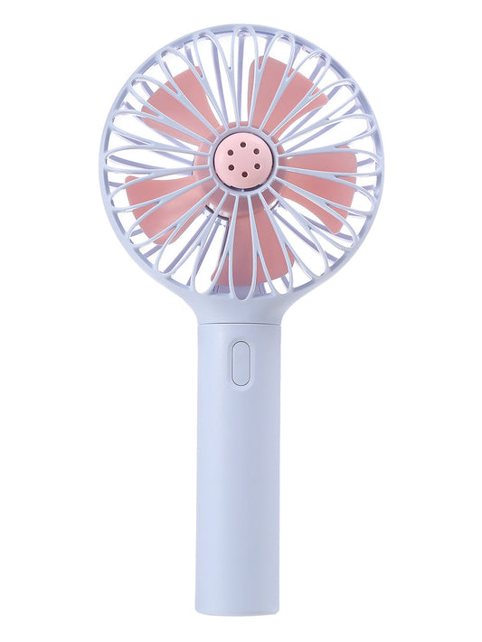 Portable Handheld USB Rechargeable Fan with Holder