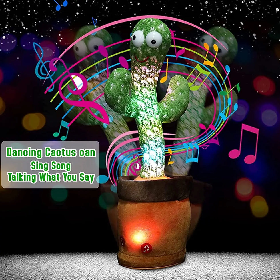 Dancing Talking Cactus Toy