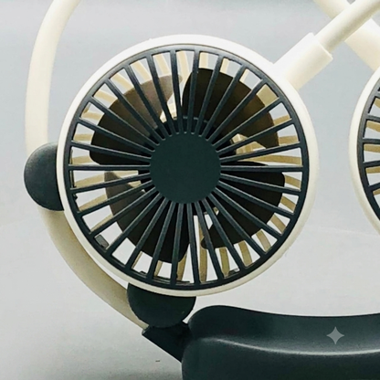 Rechargeable Two Wind Speed Neck Fan