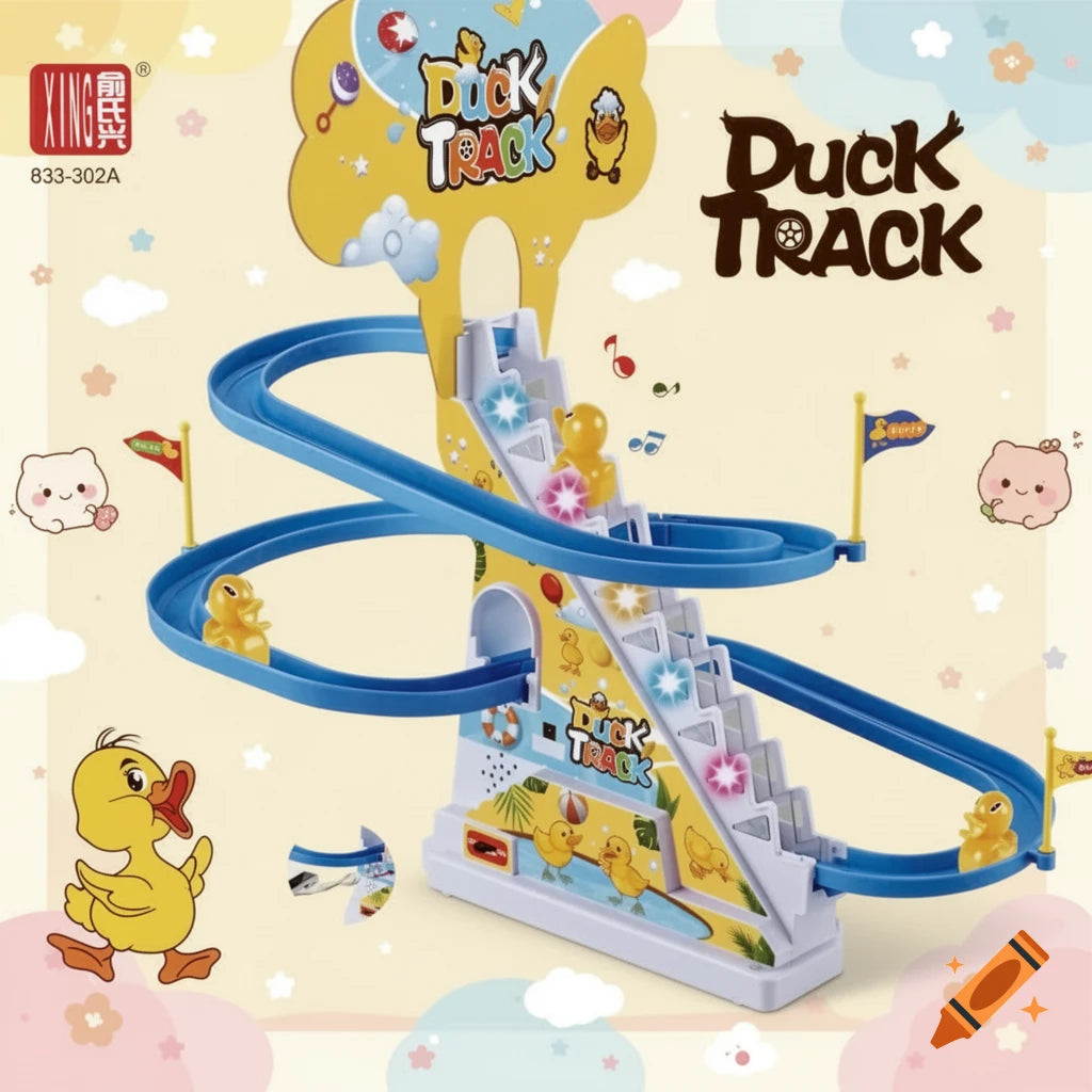 Electric Cute Little Duck Musical Track Set