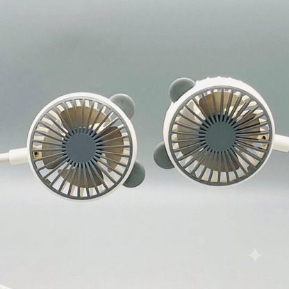 Rechargeable Two Wind Speed Neck Fan